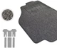 Текстильные коврики Pro-Eco Graphite для Kia Carnival (mkIII)(2 ряд - 1+1)(3 ряд - 1+1)(2-3 ряд) 2014-2021 (PE 2090721) - изображение 1