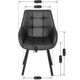 Стул поворотный MEBEL ELITE LUNA, Черный/экокожа ME.LUNA/CZ/E/K - изображение 8