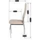 Стул кухонный MEBEL ELITE MOLLY, бежевый / экокожа ME.MOLLY/BZ/CH/E/K - изображение 6