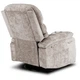 Розкладне масажне крісло MEBEL ELITE BRUCE, Бежевий / велюр ME.BRUCE/BZ/V/FW - зображення 7