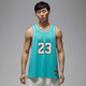 Чоловіча Майка Jordan M ESS SUMMER JERSEY Бірюзовий M (7dHF9375-392 M) - зображення 1