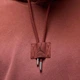 Мужское Худи Jordan MFLT WASH FLC PO Бордовый L (7dFV7249-231 L) - изображение 5