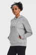Кофта женские Under Armour Essential Fleece SM Сірий 1373033-011 - изображение 1