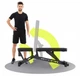 Скамья для тренировок регулируемая Zipro Pumpiron до 140 кг с транспортировочными роликами - зображення 4