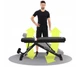 Складная скамья для тренировок Zipro Jacked до 120 кг с регулируемой спинкой, сиденьем и подножкой - изображение 4