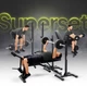 Тренировочная скамья многофункциональная Zipro Superset до 120 кг с отдельными стойками для штанги до 180 кг - изображение 13