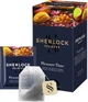 Упаковка чорного чаю Sherlock Secrets Pleasure Time з пелюстками квітів та тропічними фруктами 2 пачки по 1.8 г х 22 саше (2300000012910) - зображення 2