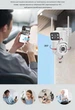 Уличная Wi-FI IP Камера видеонаблюдения 6MP ICSEE Q13 Besder поворотная с двумя объективами - изображение 6