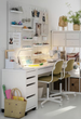Комод на коліщатках IKEA MICKE 35 x 75 см Білий 902.130.78 - зображення 5
