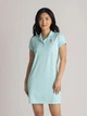 Платье футболка короткое летнее женское U.S. Polo Assn 216678-ZH00A(AQUA LIGHT) XS Аква (786662355411) - изображение 1