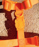 Шлейка для собак Zee.Dog Neopro Tangerine Розмір S (63581) - зображення 8