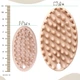 Doggy Man Rubber Brush Силиконовая щетка для вычесывания собак и кошек размер M - изображение 2