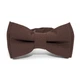 Детская темно-коричневая матовая галстук-бабочка SF DGB-2654 - изображение 1