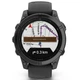 Спортивные часы GARMIN Fenix E 47mm AMOLED Slate Gray with Black Silicone Band - изображение 9