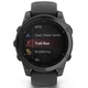 Спортивные часы GARMIN Fenix E 47mm AMOLED Slate Gray with Black Silicone Band - изображение 11