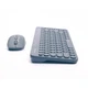Комплект (клавіатура, миша) бездротовий A4Tech FG3200 Air2 Blue Блакитний - изображение 4