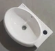 Раковина подвесная Mixxus Premium DIVERSE-1201-L 400х215х140mm с отверстием под смеситель и переливом (MP6507) - изображение 4