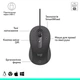Миша Logitech Signature M520 Graphite (910-007511) ( Чорний ) - изображение 10