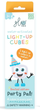 Kostki sensoryczne świecące w wodzie Glo Pals Light Up Cubes Party Pal Wielokolorowe (0850016823243) - obraz 2