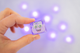 Kostki sensoryczne świecące w wodzie Glo Pals Light Up Cubes Lumi Fioletowe (0850016823106) - obraz 6
