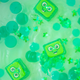 Kostki sensoryczne świecące w wodzie Glo Pals Light Up Cubes Pippa Zielone (0850016823144) - obraz 4