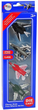 Zestaw samolotów LEAN Toys Odrzutowce 1:400 4 szt 13284 (5905323214866) - obraz 1