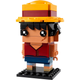 Zestaw klocków LEGO Brickheadz Figurka Monkey D. Luffy'ego 136 elementów (40799) - obraz 2