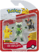 Zestaw figurek Jazwares Pokemon Battle Figure Pikachu + Floragato + Litleo (0191726756019) - obraz 1