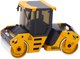 Walec Huina Pojazd budowlany drogowy metalowy 1:50 Żółty 22762 (5905991051114) - obraz 3
