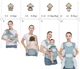 Хипсит Squirrel baby Х2020 12в1 Темно-синий и ножницы Белые (v-11902) - изображение 9