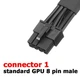 Кабель переходник в оплетке 18 AWG 20 см 2xGPU 6 pin (FEMALE Dual) -> 8 PIN GPU (MALE) PCI-E (6+2) VGA на видеокарту Черный - изображение 12