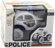 Zabawka LEAN Toys Autko policyjne przewrotek z czujnikiem przeszkód i z obrotem 360° oraz ze światłami i dźwiękami Białe 24768 (5905991058182) - obraz 1