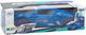 Zabawka LEAN Toys Auto sportowe z czujnikiem przeszkód i kulą LED obrotem 360° ze światłami i dźwiękiem Niebieskie 24771 (5905991058212) - obraz 1