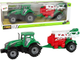 Zabawka LEAN Toys Ciągnik rolniczy z opryskiwaczem z napędem frykcyjnym Zielono-czerwony 14839 (5905515353045) - obraz 2
