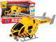 Zabawka LEAN Toys Helikopter ratunkowy Ambulans ze światłami dźwiękiem i śmigłami Żółty 13612 (5905515359504) - obraz 2