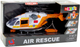 Zabawka LEAN Toys Helikopter ratunkowy z hakiem i noszami oraz ze światłami i dźwiękami 1:14 21461 (5905991038573) - obraz 1