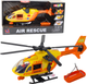 Zabawka LEAN Toys Helikopter ratunkowy z hakiem i noszami oraz ze światłami i dźwiękami Pomarańczowy 1:12 21460 (5905991038566) - obraz 2