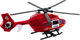 Zabawka LEAN Toys Helikopter straży pożarnej z hakiem I noszami oraz ze światłami i dźwiękami 1:12 21462 (5905991038580) - obraz 4