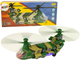 Zabawka LEAN Toys Helikopter wojskowy z ogromnymi skrzydłami oraz ze światłami i dźwiękiem Moro 10040 (5904204758970) - obraz 2