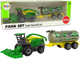 Zabawka LEAN Toys Pojazd plastikowy rolniczy Zielono-żółty 14824 (5905515352888) - obraz 2