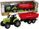 Zabawka LEAN Toys Traktor z przyczepką i z dźwiękiem Zielony 11109 (5905515354035) - obraz 2
