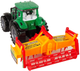 Zabawka LEAN Toys Traktor z kultywatorem z napędem Zielono-pomarańczowy 14842 (5905515353076) - obraz 5