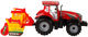 Zabawka LEAN Toys Traktor z kultywatorem z napędem frykcyjnym Czerwony 14841 (5905515353069) - obraz 7