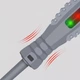 Отвертки с индикаторами напряжения VoltDrof, 2 штук, плоская + крестообразная - изображение 5