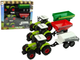 Zestaw LEAN Toys Farma Traktory z naczeppami i opryskiwaczem 3 szt 9952 (5904204758093) - obraz 2