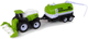 Zestaw pojazdów farmerskich LEAN Toys Traktor + Kombajn + Cysterna + Naczepa 12127 (5904665998687) - obraz 3