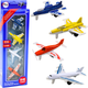Zestaw samolotów LEAN Toys Odrzutowce 1:400 4 szt 13285 (5905323214873) - obraz 2