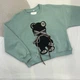 Свитшот для девочки Teddy Bear мятный 0904 122 см - изображение 1