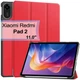 Чехол для планшета BeCover Smart Case для Xiaomi Redmi Pad 2 11" Red (BC_713643) - изображение 1