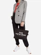 Сумка кросс-боди через плечо женская тканевая средняя Marc Jacobs The Medium Tote Bag BG-MJ-38 Черная (191267798288) - изображение 2
